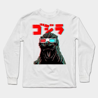 3D King of Monsters Long Sleeve T-Shirt